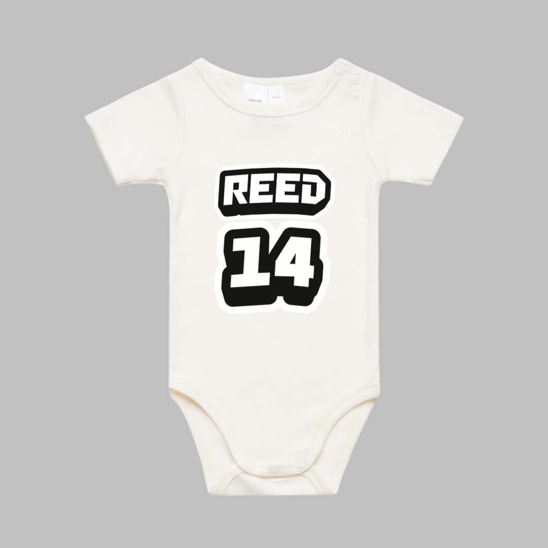 Organic Infant Race Onesie with Custom Trackside Print – Moto Merch